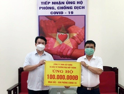 Hop Thanh join hand to prevent COVID 19 in Hai Duong